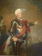 antoine pesne Portrait of Frederick William I of Prussia oil on canvas